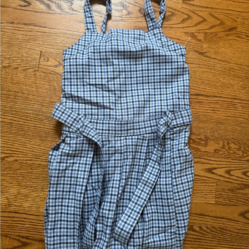 Abercrombie & Fitch Blue Checkered Kids skort